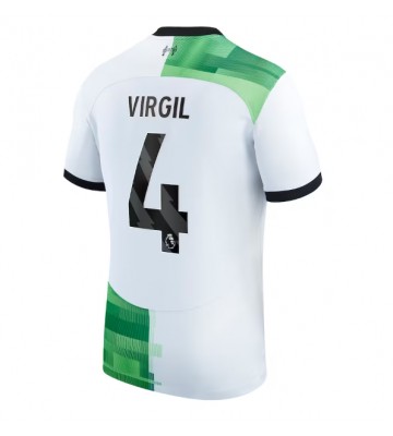 Liverpool Virgil van Dijk #4 Replica Away Stadium Shirt 2023-24 Short Sleeve